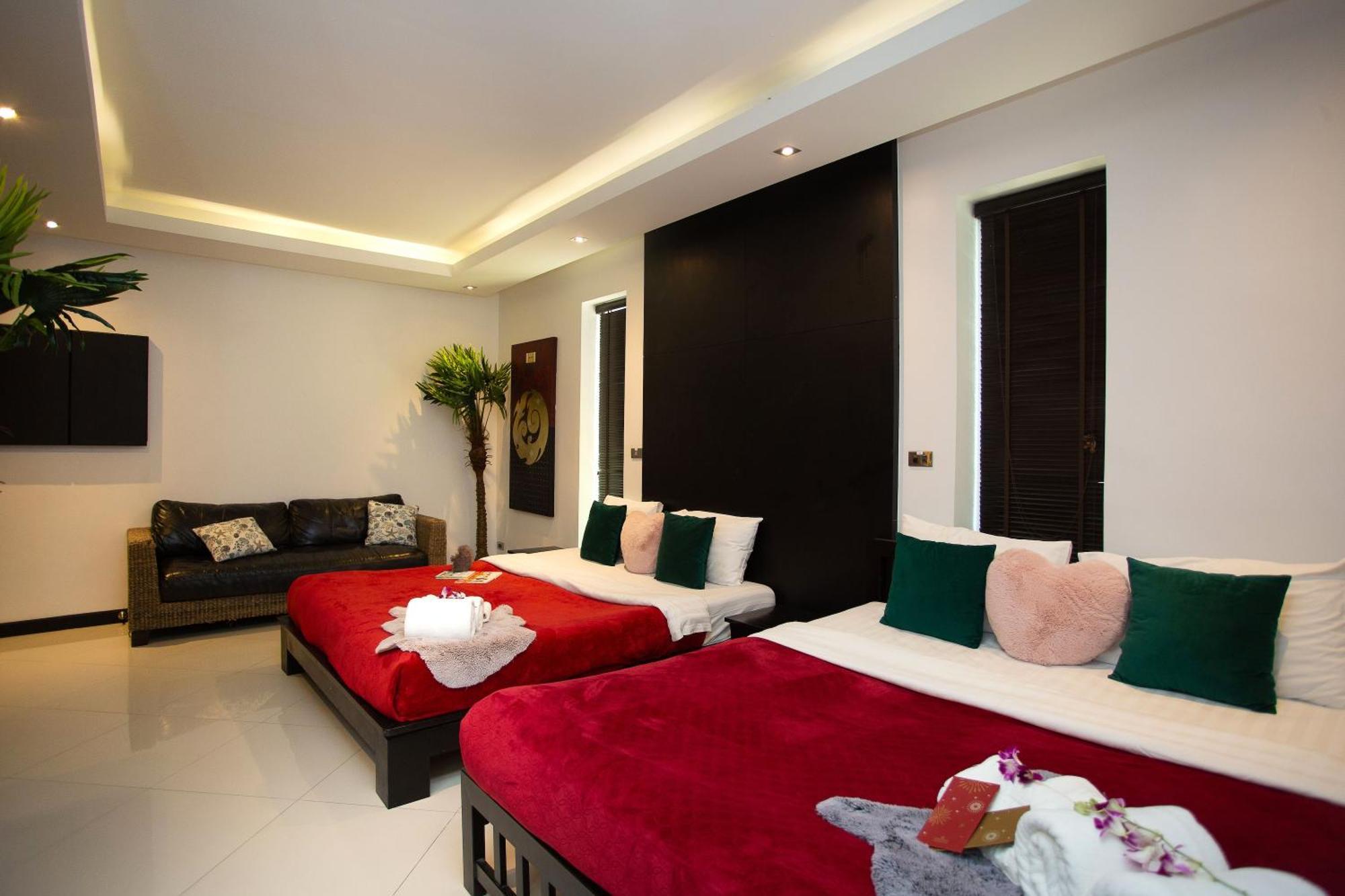 Premium Pool Villa Pattaya Jomtien pláž Pokoj fotografie